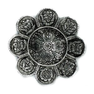 Räucherstäbchenhalter mit tibetischen Symbolen